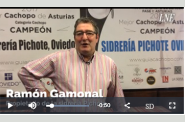 Video. Entrevista sidrería Pichote. Campeón mejor cachopo de Asturias 2018